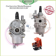 Bg328A carburetor mesin rumput orimas Kasei ogawa brush cutter bg328 (2 screw type ) Motor Mini Bike Brush Cutter Zenaoh