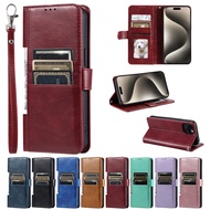 Magnetic Casing For OPPO Realme GT Neo3 Neo3T 8 Pro 8i Narzo 50A 50i 50 4G Business Card Holder Stand Flip Leather Case Retro PU Cover
