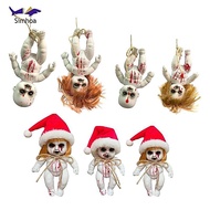 [Simhoa] Haunted Doll Halloween  Doll Prop Creepy Doll Decoration Horror Prop Spooky Doll PVC Materi