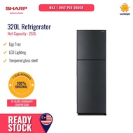 Sharp Fridge Smile Refrigerator (320L) SJ327MDS