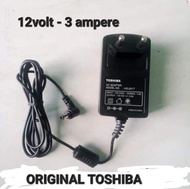 ADAPTOR ORIGINAL TV LED TOSHIBA 24L1600VJ / 24L2600VJ / 24L3650VJ / 12V-3A