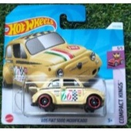 Hot Wheels 60S Fiat 500D Modificado Short Card