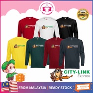 🔥PROMOSI HEBAT🔥READY STOCK CITYLINK CITY LINK LONGSLEEVE BAJU LELAKI PEREMPUAN T SHIRT 100% MICROFIB