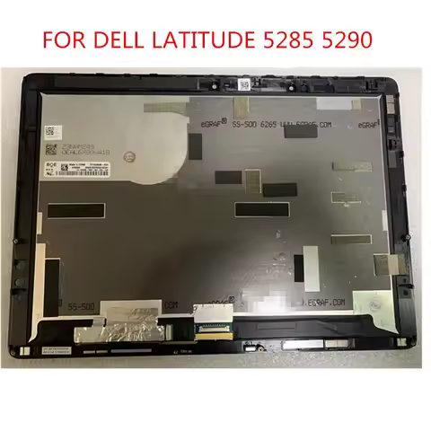 For DELL LATITUDE 5285 2 in 1 P27S T17G T17G001 T17G002 5290 12.3" LCD TOUCH SCREEN ASSEMBLY 2TDV5 X