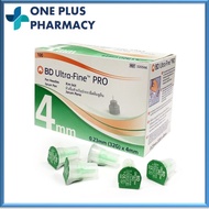 BD Ultra-Fine Pro Pen Needles 4mm (32G) 100s [EXP 02/2029]