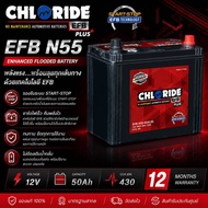 แบตเตอรี่ Chloride EFB N55 ระบบSTART-STOP *100832
