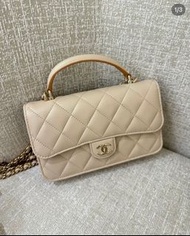 Chanel cf mini handle woc 23p
