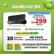 Njoi Decoder Baru Free RM20 reload (sendiri pasang)
