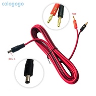 COLO DC5 5 x 2 1mm Male to 4mm Banana Wire 14AWG for Lab Home Wiring