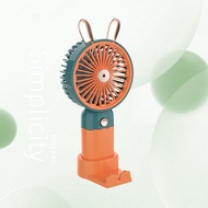 Mini Portable Pocket Handheld Fans USB Rechargeable Desktop Fans With Phone Stand Outdoor Home Fan