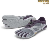 vibram五指鞋女新款室內外綜合訓練瑜伽健身運動跳繩鞋灰紫色36