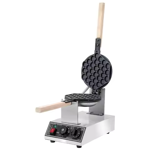 Temperature Control Bubble Egg Waffle Maker Breakfast Egg Waffle Maker