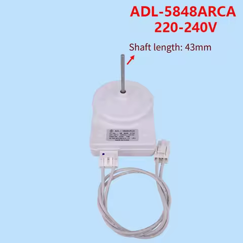 ADL-5848ARCA Refrigerator Cooling Fan Motor For Beko Refrigerator Parts 48 9498 0100 Refrigerator Fr