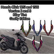 Honda Click 125i and 150i version 2,3 and 4 Kilay Tint / Click 125i Accessories / Click 125i Sticker