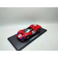 [Ready Stock] WERK83 1/18 Ferrari 330 P3 4.0 L V12 #27 Two-Door Sedan Sports Alloy Car Model-No Door
