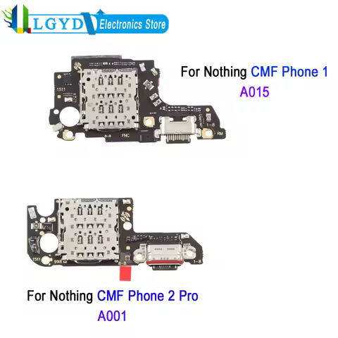 Charging Port Board For Nothing CMF Phone 1 A015, For Nothing CMF Phone 2 Pro A001 Charging Board Re
