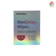 澀井 - 男用延時增強持久濕紙巾 12片裝