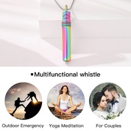 Fanyin Meditation Mindfulness Necklace 417Hz Sound Flute Healing Pendant Frequency Auxiliary Decompr