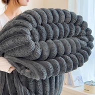 Imitation Rabbit Velvet Blankets Autumn Winter Warm Fluffy Bed Blanket Home Sofa Couch Nap Sleeping 