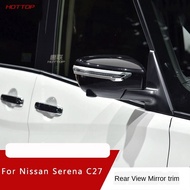 For Nissan Serena C27 X-Trail T32 Side mirror chrome strip