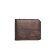 【LAZ Fashion Choice】MenBense Mens Short New Wallet Fashion Casual Large-Capacity Wallet Multi-Card W