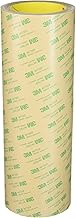 3M 467MP Clear Adhesive Transfer Tape, 12" width x 20yd length (1 roll)