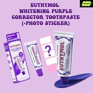 [EUTHYMOL] Whitening Purple Corrector toothpaste (+Photo Sticker)