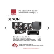 Dali &amp; Denon AVR-X250BT Home Theater Package II (5.1)