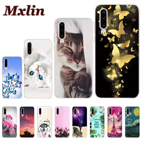 Funda For Huawei P30 P20 Mate 20 Lite Case Silicone Soft TPU Back Cover For Huawei P30 Lite P30 Pro 