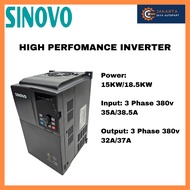 SINOVO 15KW VFD Inverter/18.5KW 3Phase 380v High Performance Inverter
