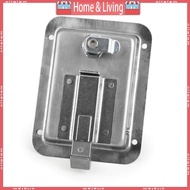 ci Stainless Steel Trailer Toolbox Handle Latches with Lock HighlyPolished Tool Box Latches Paddles 