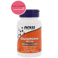 [Ready Stock] Now Foods, Glutathione, 500mg, 30 &amp; 60 Veg Capsules
