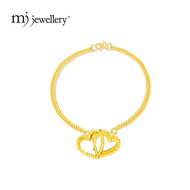 MJ Jewellery 375/9K Gold Bracelet T138