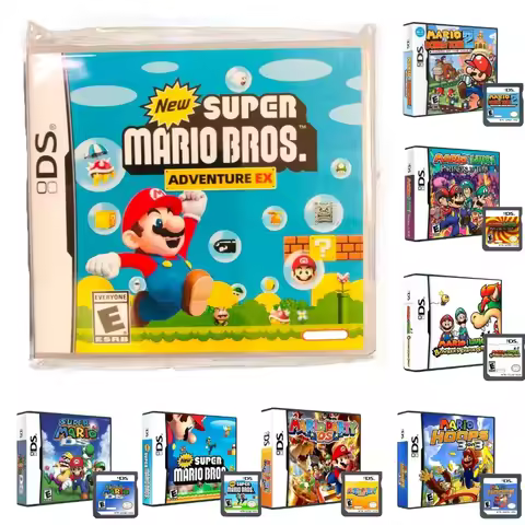 Mario Series DS Games Cartridge New Super Mario Bros Video Game Console Card Mario Kart DS Mario Par