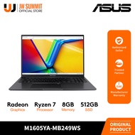 Asus M1605YA-MB249WS 16" WUXGA AMD Ryzen 7 7730U 8GB 512GB SSD Radeon Windows 11 Laptop