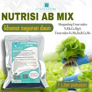 Nutrisi AB Mix LA NUTRIENT Pekatan 1 Liter Untuk Sayuran Daun