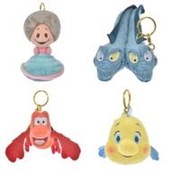 現貨 日本帶回 迪士尼商店 牡蠣寶寶 雙頭鰻 小比目魚 賽巴斯丁 吊飾 娃娃 玩偶 鑰匙圈