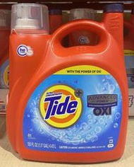 美兒小舖COSTCO好市多代購～TIDE 汰漬 OXI亮白護色洗衣精(4.43L/瓶)