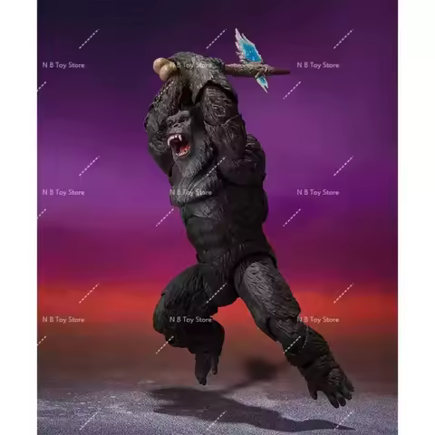 Bandai Original Shf S. H. Figuuts SHM King Kong Vs. Godzilla 2024 Film Monster Anime Action Figures 