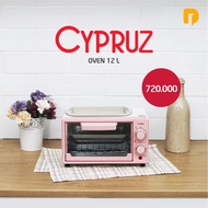 Cypruz Oven 12 L | Mini Electric Oven | Pink Oven
