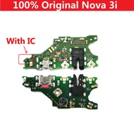 Cổng Sạc Chính Hãng Cho Huawei Nova 3i Bảng Sạc Micro USB Đầu Nối Đế PCB Linh Kiện Thay Thế Linh Hoạ