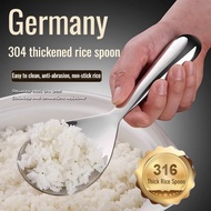 Long-lasting Thick/ Rice Spoon 316 stainless steel Non-stick Rice Spoon/ Kitchen Non-stick Rice Spoo