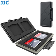 JJC 4 Slots CF Card Case Waterproof Memory Card Holder Storage Box DSLR Mirrorless Camera Memory Acc