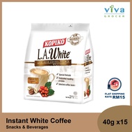 Kopiko L.A. White Coffee Premix White Low Acid Coffee 40g x15