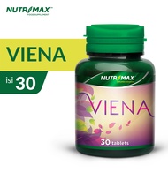 Nutrimax Viena Isi 30 Tablet untuk Elastisitas dan Kelembutan Kulit Collagen Kolagen Aloe Vera Zinc