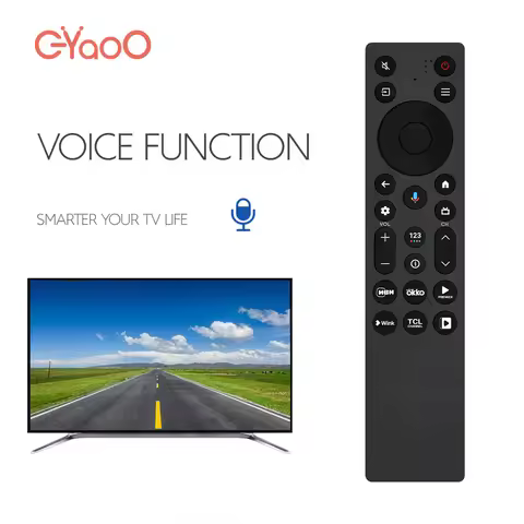 RC813A FMB9 New Voice Remote Control Suitable For TCL TV Spare Parts C755/QM6K/QM7K Series 4K Smart 