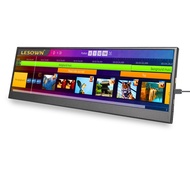 LESOWN 14.1 inch Ultrawide Portable Monitor Type C HDMI 1920x550 IPS Computer Secondary Screen Aida6