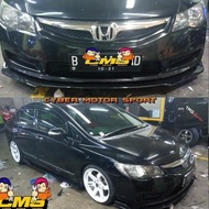 Honda civic bumper lip. Honda civic FB FD lip Bodykit. bumper lips [MS 18] Original Quality