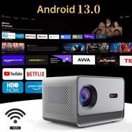 M10 PLUS Projector  Android 13.0  Supports 4K Video  Native 1080P  2.4G/5G WiFi Bluetooth 5.2  2000A