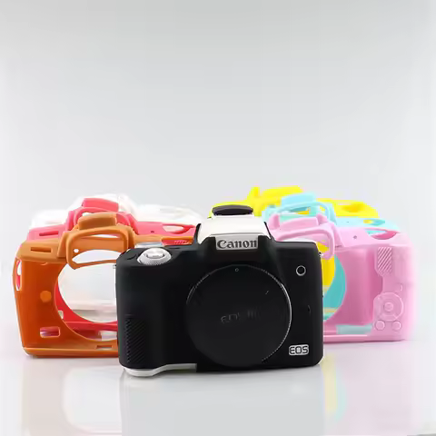 Soft Silicone Armor Camera Body Case For Canon EOS M50 M50 Mark II M50II Rubber Cover